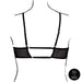 Soutien-Gorge Transparent Grande Taille Bravia Noir