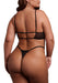 Soutien-Gorge Transparent Grande Taille Bravia Noir