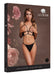 Soutien-gorge Triangle Ouvert Charma Noir