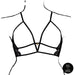 Soutien-gorge Triangle Ouvert Grande Taille Charma Noir