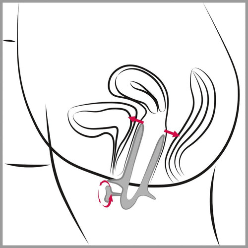 Spéculum Ass View 10.5 cm - Largeur 3.5-10cm