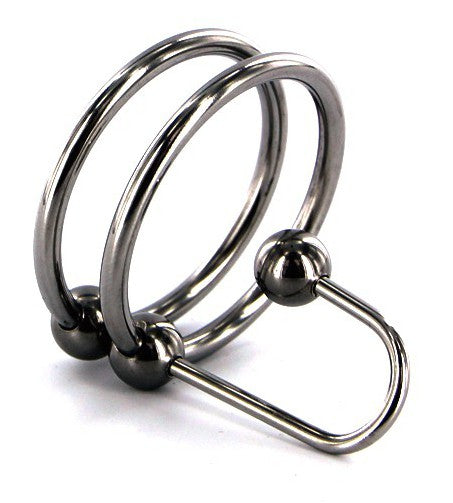 Sperm Stopper Double Ring 2.5cm - Diamètre 8mm