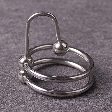Sperm Stopper Double Ring 2.5cm - Diamètre 8mm