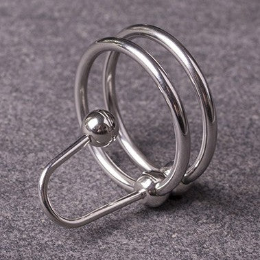 Sperm Stopper Double Ring 2.5cm - Diamètre 8mm