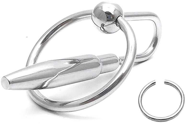 Sperm Stopper plug Stop 6cm - Diamètre 8mm