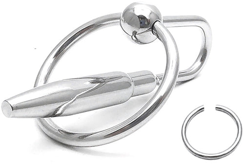 Sperm Stopper plug Stop 6cm - Diamètre 8mm