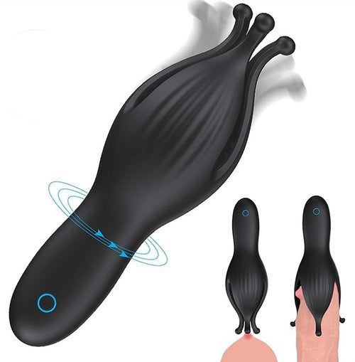 Stick de masturbation Flow Dick 10 Vibrations
