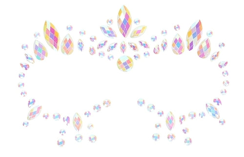 Stickers Strass Contours des Yeux phosphorescents Glow Jewelry
