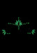 Stickers Strass Visage phosphorescent Glow Jewelry