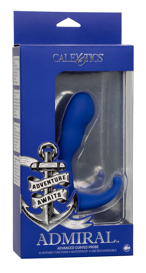 Stimuateur de prostate Advanced Curved Admiral 11 x 3cm