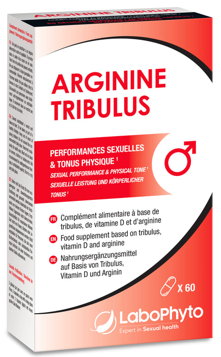 Stimulant Arginine / Tribulus - 60 gélules