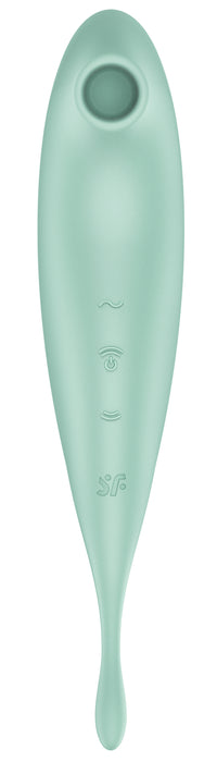 Stimulateur à clitoris connecté Twirling Pro Satisfyer Vert