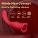 Stimulateur Anulingus avec Gode Lips Tongue 10 x 3.4cm