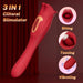 Stimulateur Anulingus avec Gode Lips Tongue 10 x 3.4cm