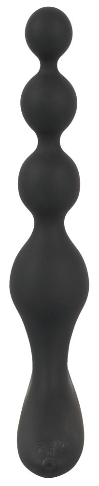 Stimulateur Beads Velvet 16.5 x 3.5 cm Noir