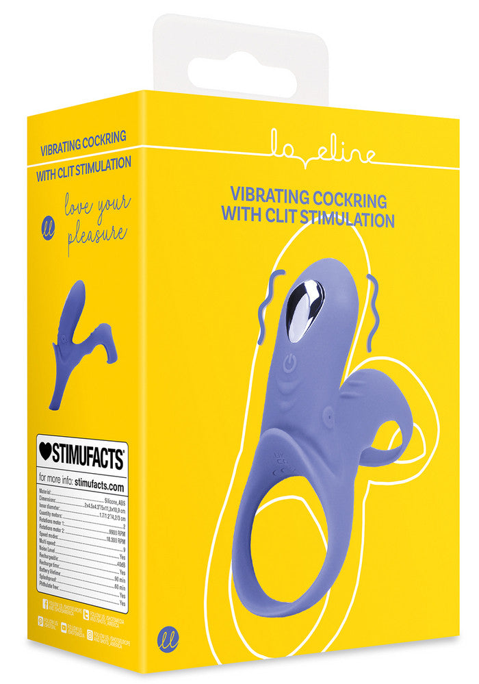 Stimulateur Clito avec Cockring Tamyablue