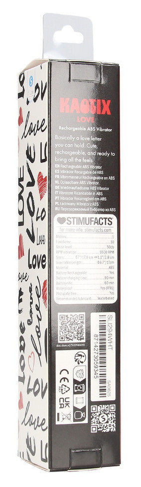 Stimulateur clito Kaotix love 16 x 2.7cm