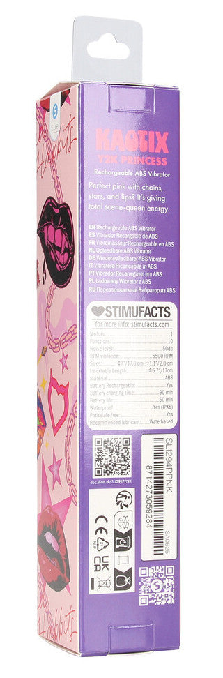 Stimulateur clito Kaotix Y2K princess 16 x 2.7cm