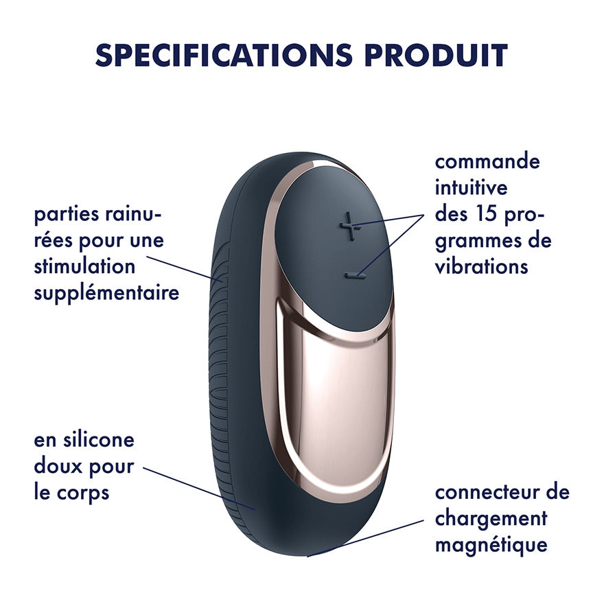 Stimulateur clitoridien Dark Desire - Satisfyer