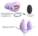 Stimulateur Clitoris et Point G Wonderlover Love to Love Mauve