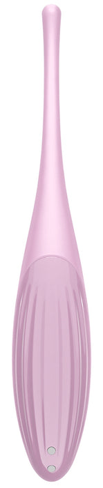 Stimulateur connecté Twirling Joy Satisfyer 17cm Rose