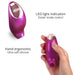 Stimulateur de clitoris Believer Love to Love Framboise