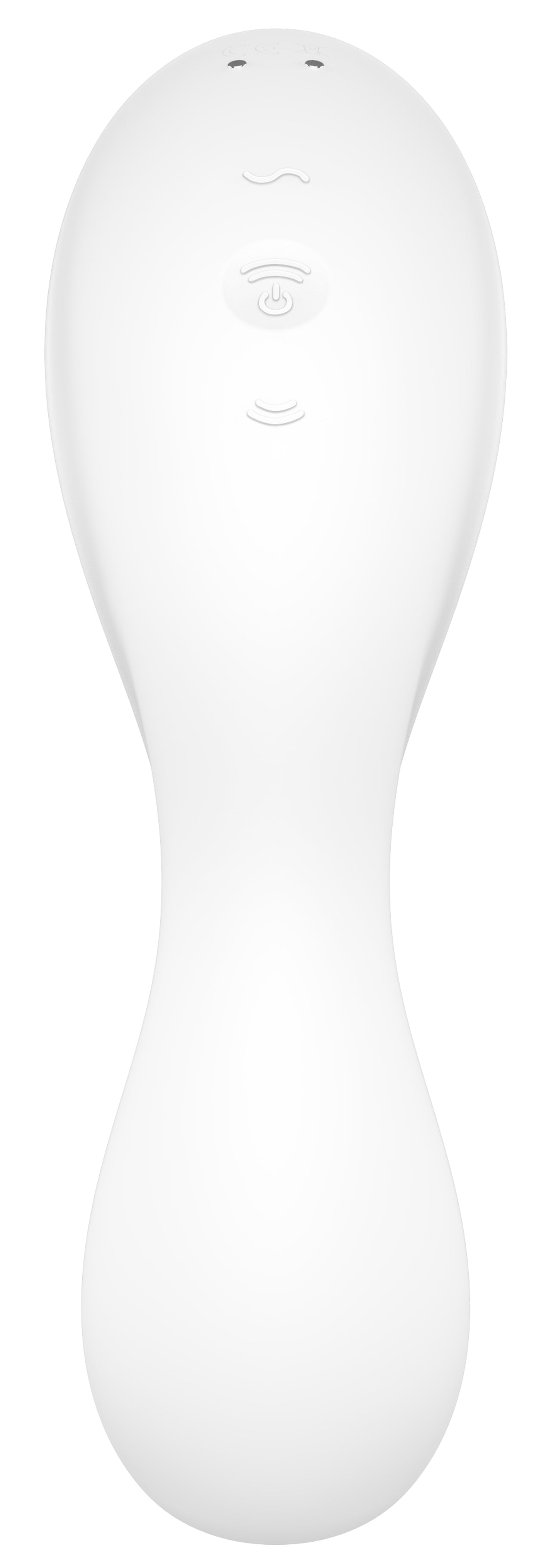 Stimulateur de clitoris connecté Curvy trinity 5 Satisfyer Blanc