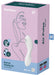 Stimulateur de clitoris connecté Curvy trinity 5 Satisfyer Blanc