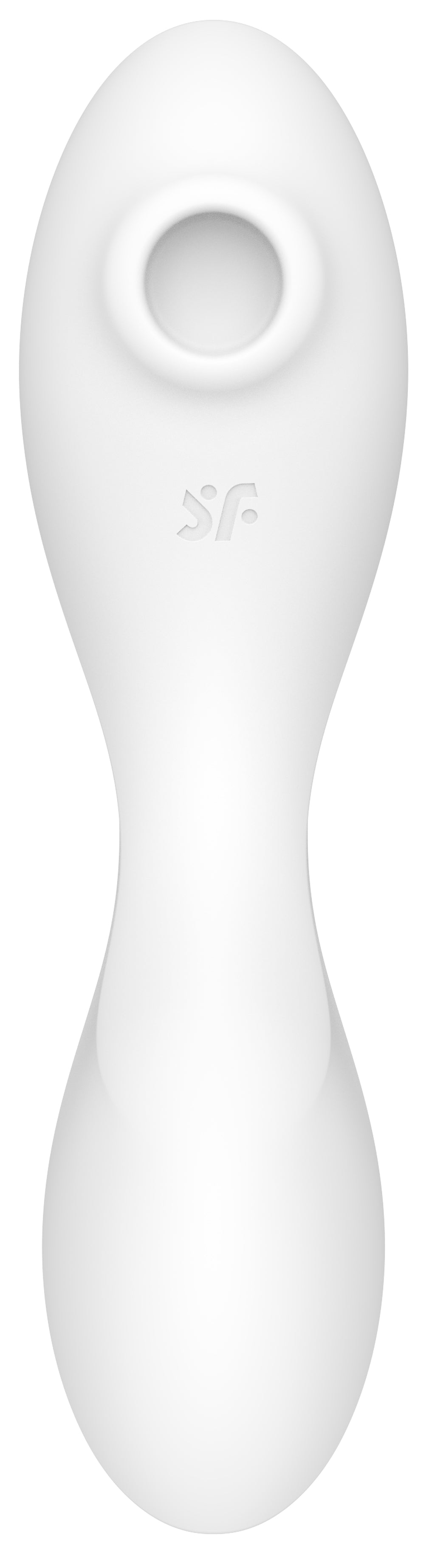 Stimulateur de clitoris connecté Curvy trinity 5 Satisfyer Blanc