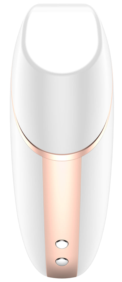 Stimulateur de clitoris connecté Love Triangle Satisfyer Blanc