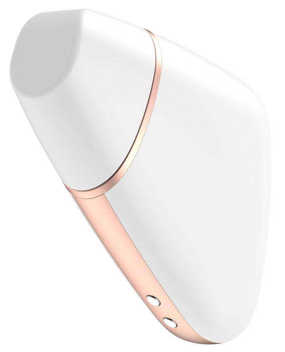 Stimulateur de clitoris connecté Love Triangle Satisfyer Blanc