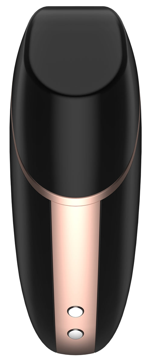 Stimulateur de clitoris connecté Love Triangle Satisfyer Noir