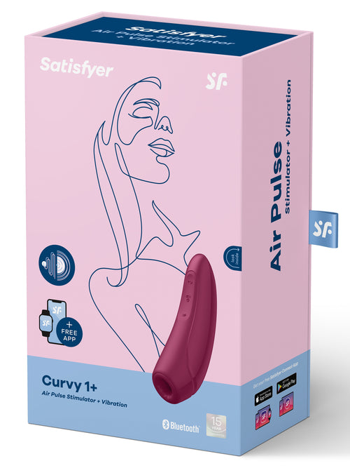 Stimulateur de clitoris CURVY 1 Rose