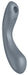 Stimulateur de clitoris Curvy Trinity 1 Satisfyer Gris