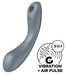 Stimulateur de clitoris Curvy Trinity 1 Satisfyer Gris