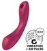 Stimulateur de clitoris Curvy Trinity 1 Satisfyer Rose