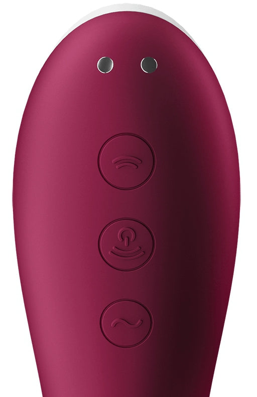 Stimulateur de clitoris DUAL CRUSH Satisfyer 16cm