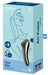 Stimulateur de clitoris Dual Kiss Satisfyer Noir