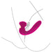 Stimulateur de clitoris et point G Celestial 15cm Violet