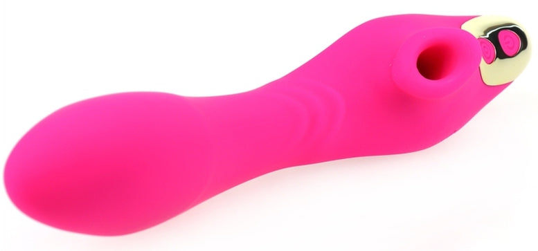 Stimulateur de clitoris et point G DUDU 20cm Rose