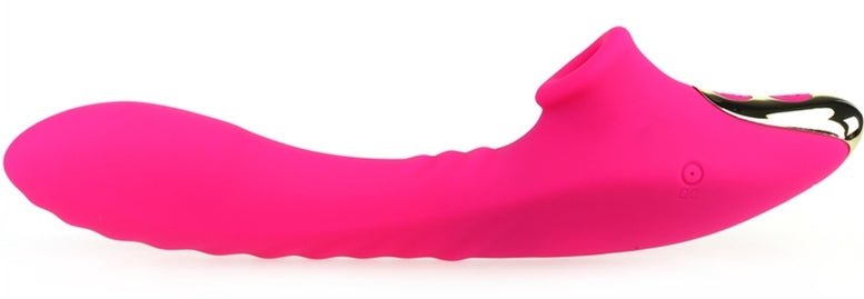 Stimulateur de clitoris et point G DUDU 20cm Rose