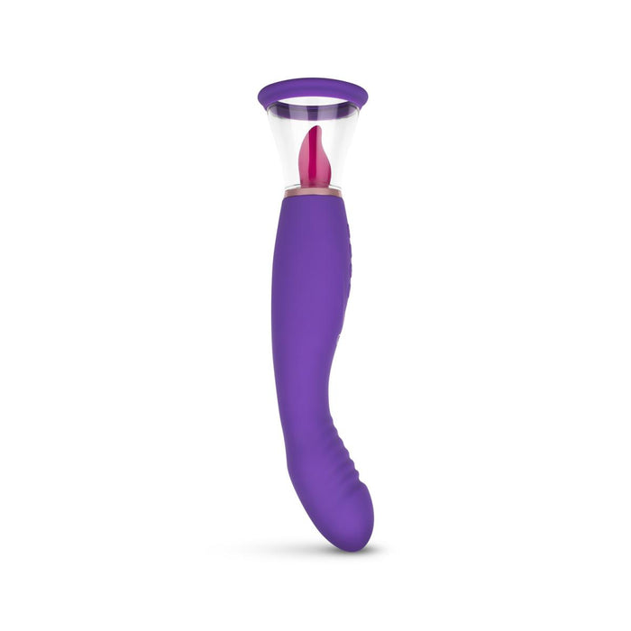 Stimulateur de clitoris et point G Pleasure Pump 26cm