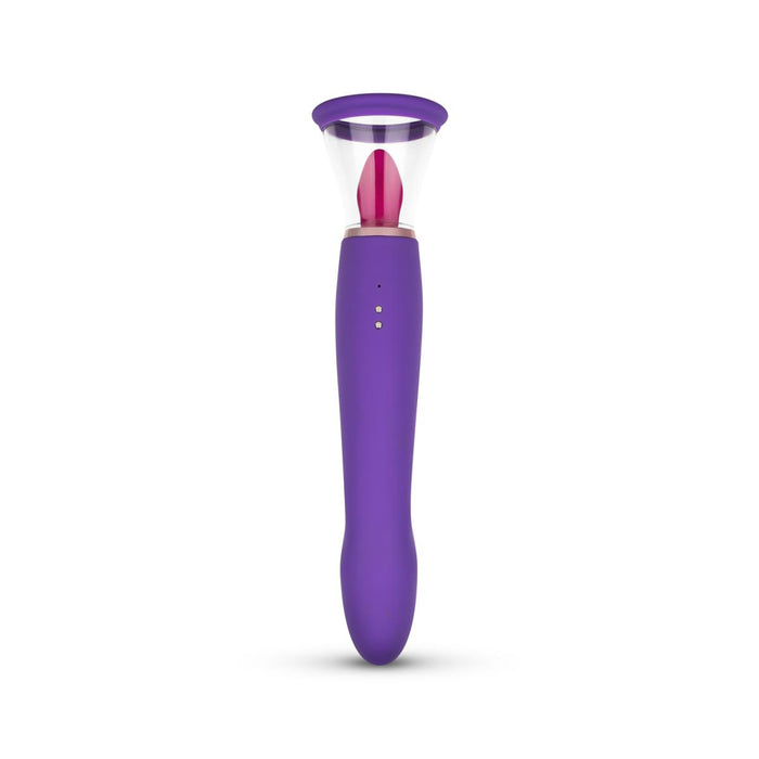 Stimulateur de clitoris et point G Pleasure Pump 26cm