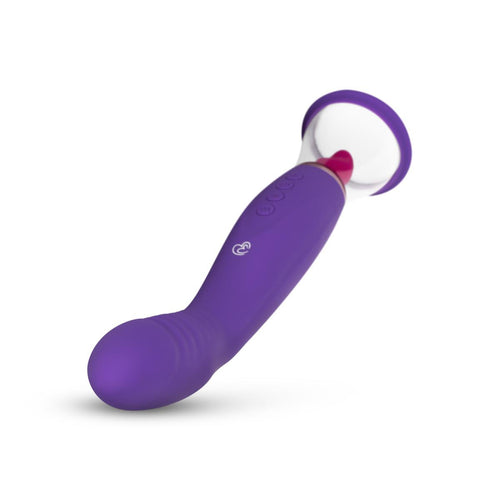 Stimulateur de clitoris et point G Pleasure Pump 26cm