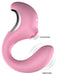 Stimulateur de Clitoris et Point G TWIST 8 x 3cm