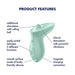 Stimulateur de Clitoris Exciterrr Menthe