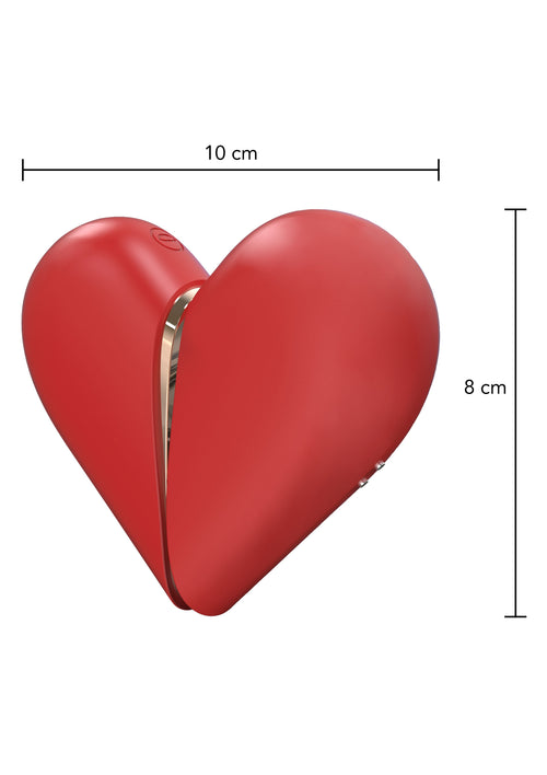 Stimulateur de clitoris HeartBreaker Rouge