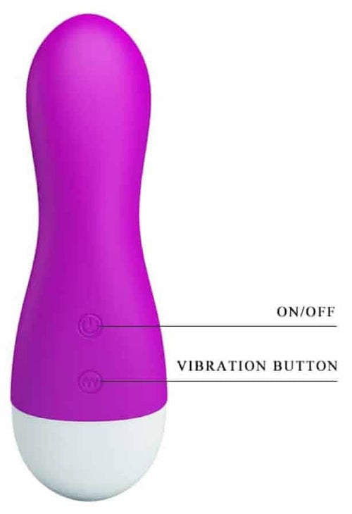 Stimulateur de clitoris Ian Pretty Love 12cm Violet
