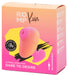 Stimulateur de Clitoris Kiss Orange et Rose