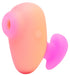 Stimulateur de Clitoris Kiss Orange et Rose